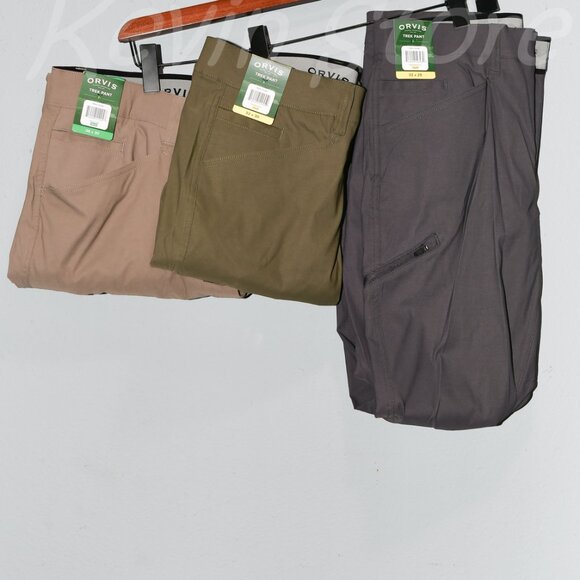 3 pairs Orvis Men's Trek‎ Pants . Price is for 3 . - Picture 1 of 10